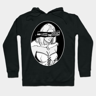 God Save The (White) Queen Hoodie